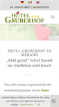 Mobile Screenshot of hotelgruberhof.com